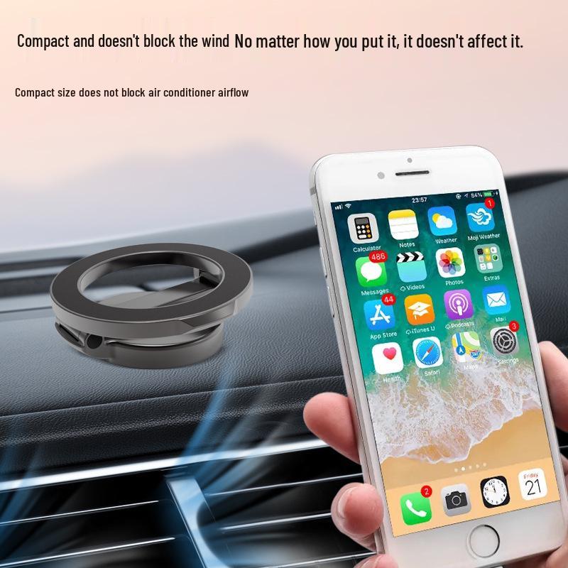 High-End Rotating MAGsafe Magnetic Car Phone Holder