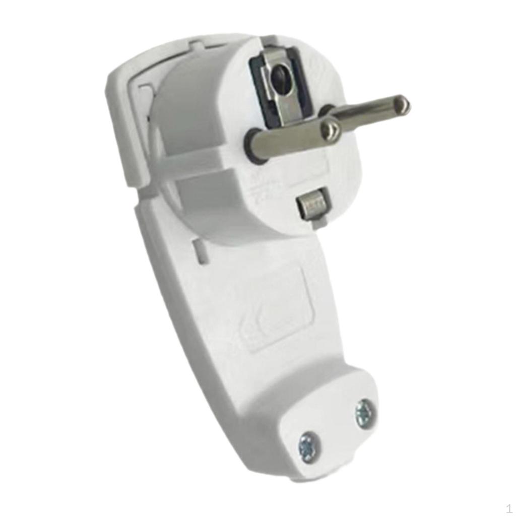 Wiederverdrahtbarer Netzstecker Frankreich Deutschland EU Elektrischer Anschluss