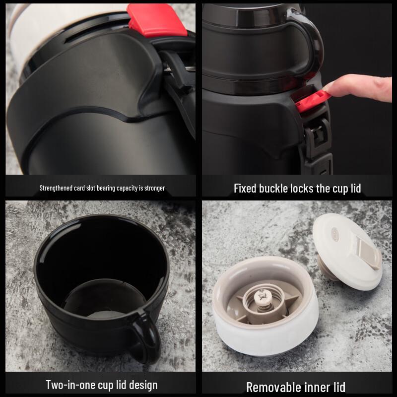 Fuguang FZ186062 Portable Insulated Stainless Steel Flask