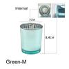 Creative Electroplated Glass Candle Cup Colorful Aroma Aromatherapy Cup Empty Glass Container Living Room Ornament