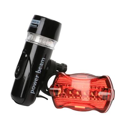 Bicycle Flashlight Battery Powered Abs for Any Type of Bike Headlight Combination Bicycle Lamp Bicycle Light Cycling Lights
