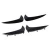 1 Pair Rear Bumper Spoiler Air Vent Cover Left Right Rear Side Splitter Air Vent Trim Replacement