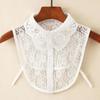 Fake Collar New Women Spring Autumn Versatile Sweaters Fashion Trend Lace Chiffon Popular Western Decorative