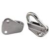 Fender Hook, 2Pcs Fender Hanger Strong 316 Stainless Steel Safety Heavy Hook Marine Spring snap-Type Fender Fender Hanger Suitable for Tug Hardware