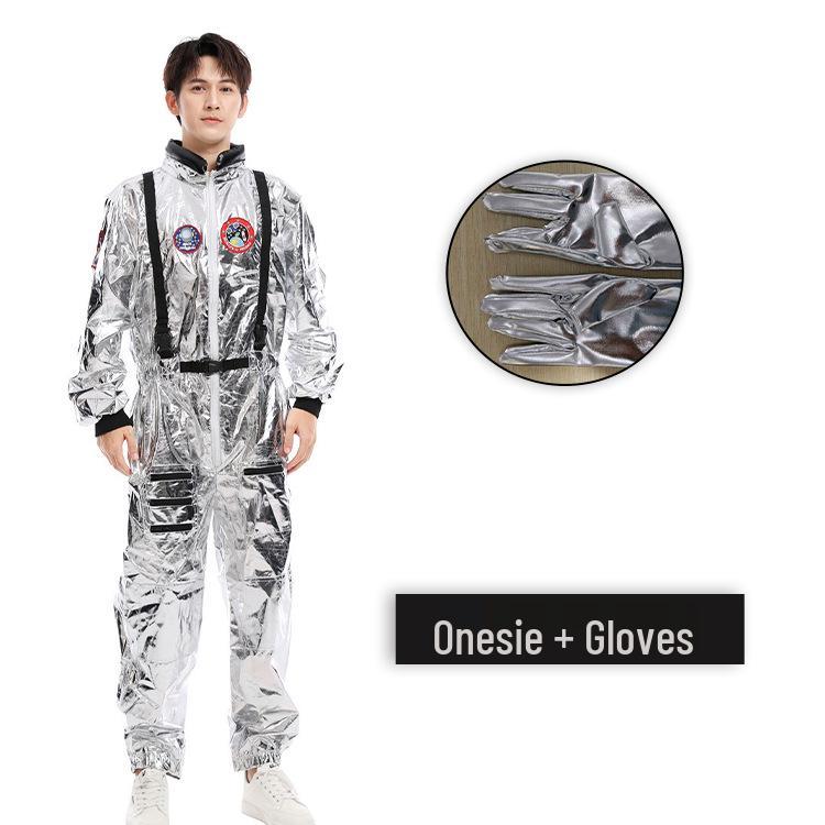 Halloween Astronaut Pilot Costume - Space Suit for Cosplay & Stage