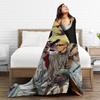 PLK French Rapper Photo Soft Blankets  Travel Office Plush Bedding Throws Fluffy Couch Chair Flannel Bedspread Sofa Bed Cover