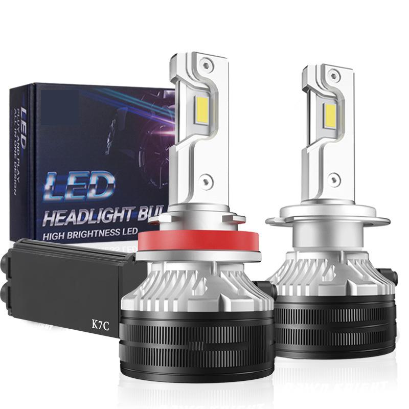 K7C 4300K H7 H4 H11 Led Lamp 3 Copper Tube Led