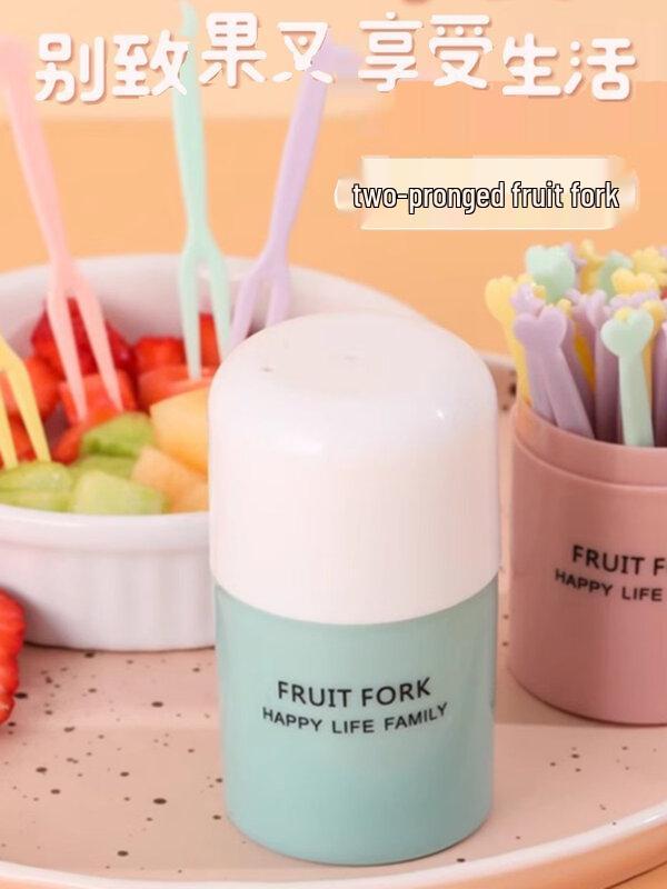Disposable Plastic Fruit Fork Set