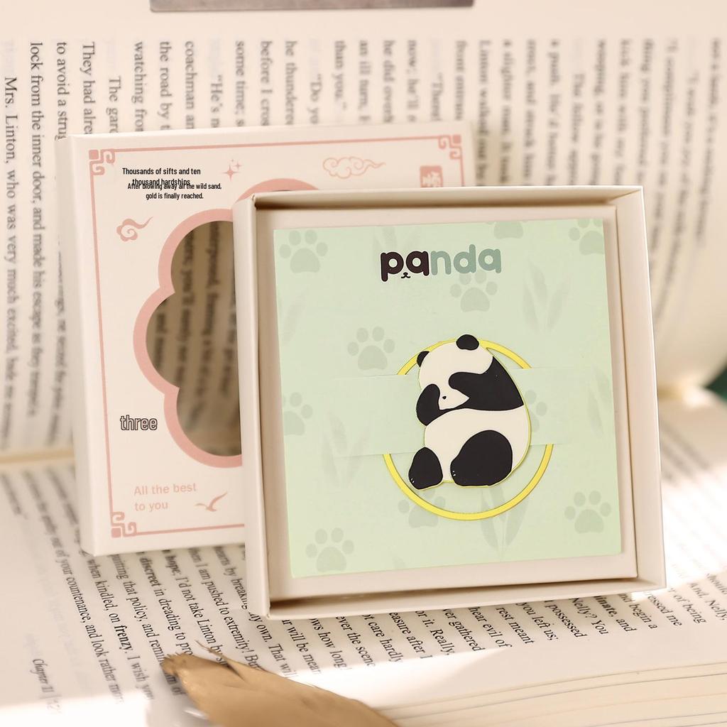 Panda Metal Bookmark with Tassel - Classic Chinese Style, Palace Museum Cultural Souvenir