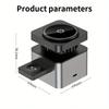 ice-Cooling For Magsafe Wireless Charger Station Stand For iPone 16~12 Pro Max/iWatch 10~2 SE/AirPods 4 Pro 3 In 1 Fast Charging