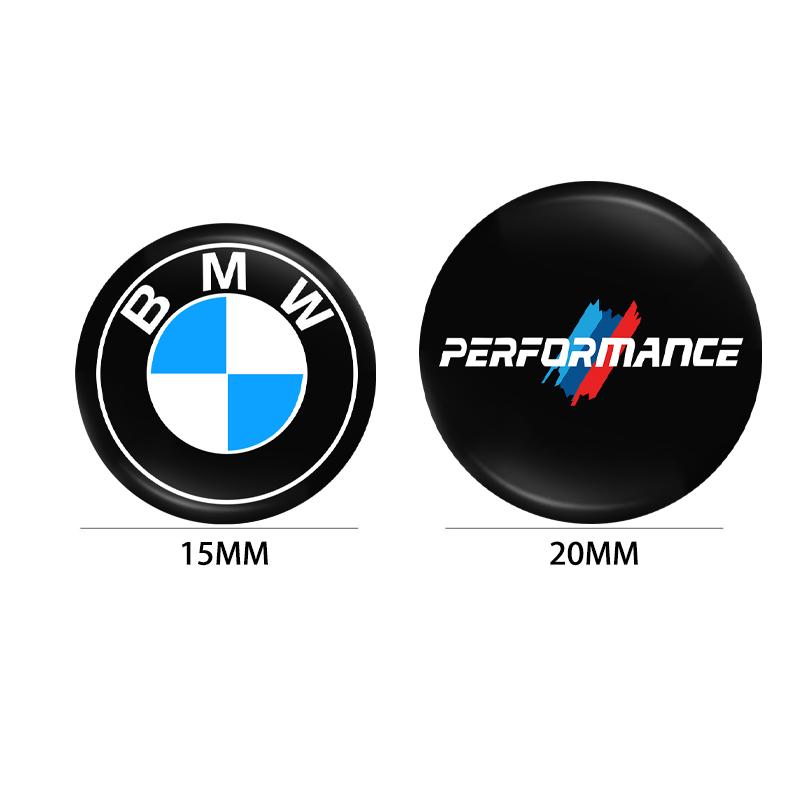 2026 Hot 4/8Pcs 15mm Car Lock Keyhole Stickers Decoration Protection For BMW M E46 E90 E60 F30 F10 E39 E36 F20 G30 G20 E87 E92 E91 E30 X5 y5