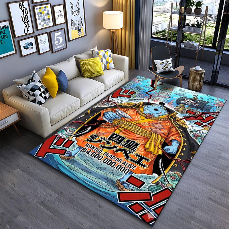 Pirate Emperor Fishman Carpet suitable as a non-slip mat for the living room or bedroom sofa