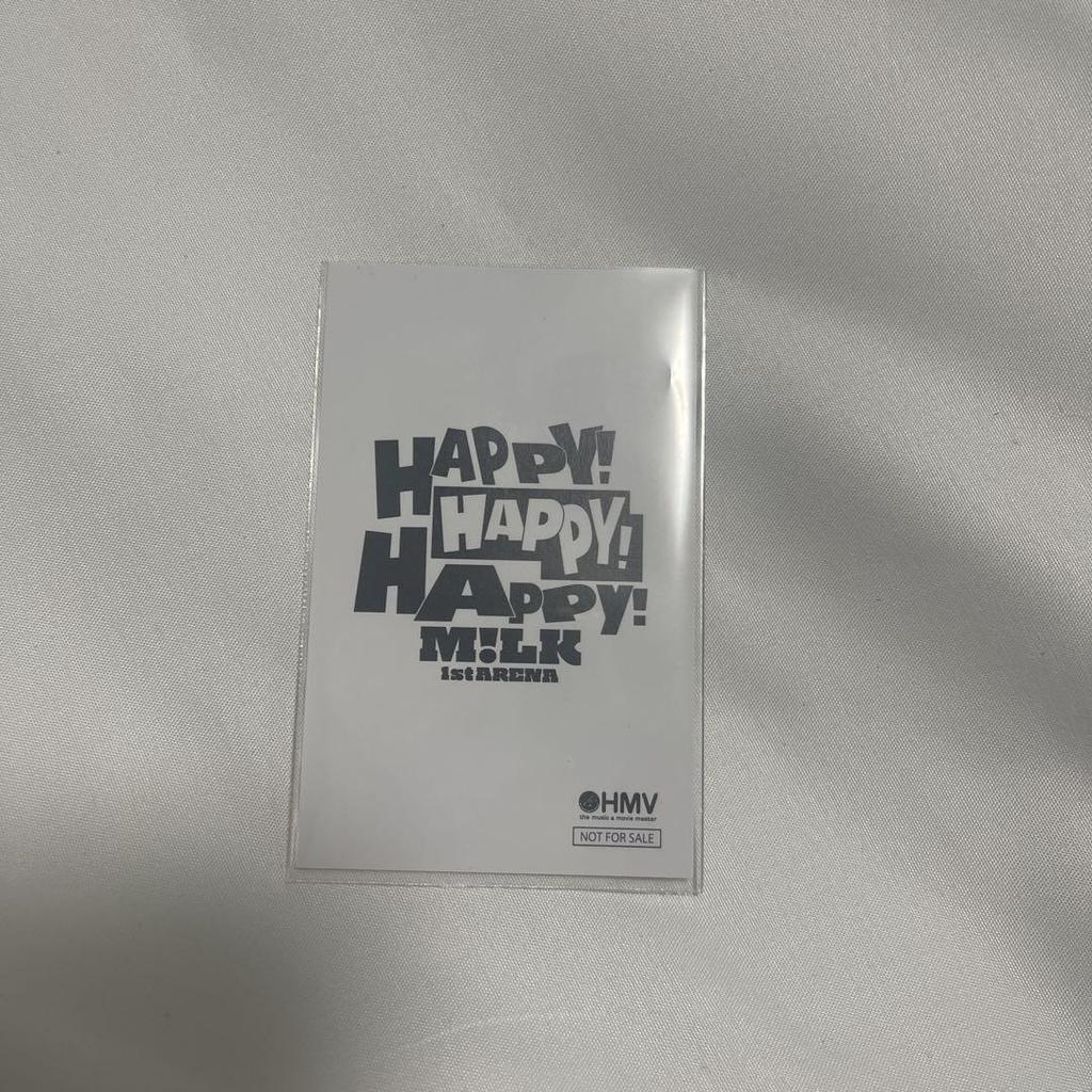 [USED] M!LK Yoshida Hitoshi Hologram Photo Card Trading Card