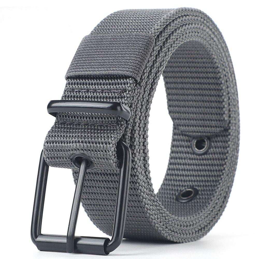Pin Buckle For Women Belt Accessories Nylon Canvas Waist Belts Korean Waist Strap Man Waistbands