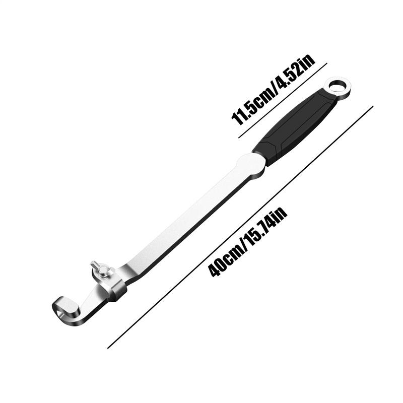 15.7 Inch Wrench Extension Torque Amplifier Steel Wrench Extender Tool For Maximum Leverage, Works With Allen Key, Pry Bar Set