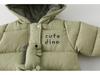 Thick Cotton Baby Jumpsuit - Warm Fleece Cartoon Winter Outfit for Boys & Girls