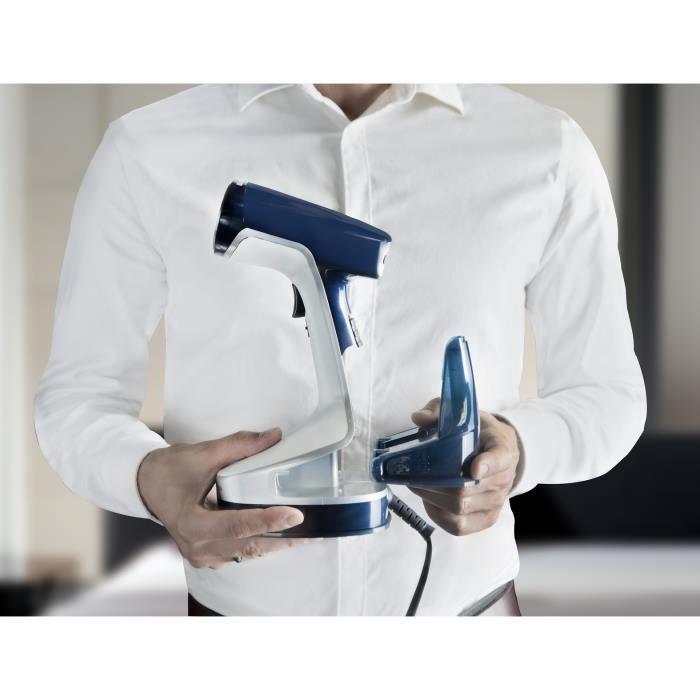 CALOR DT8100C0 Access Steam+ Défroisseur À Main, Débit Vapeur 26 G/min, Semelle Chauffante, Réservoir D’eau 190 Ml, Tous Tissus