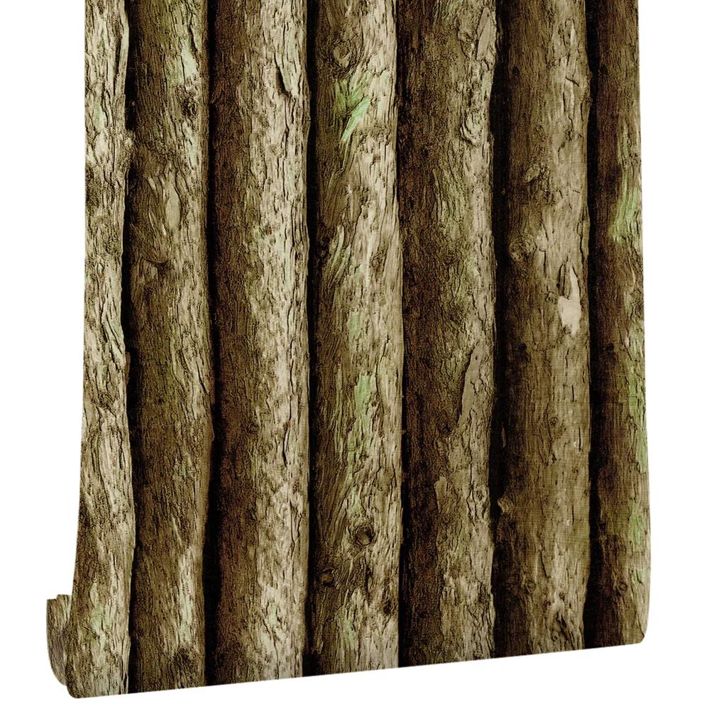 3D Vintage Faux Wood Panel Wallpaper For Walls Self Adhesive Contact Paper El Library Bedroom Living Room Wall Paper Decor