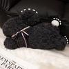 Cute Pearl Rabbit Pillow Plush Toy Rabbit Doll Girl Sleeping on Sofa Pillow Ornament Doll Gift
