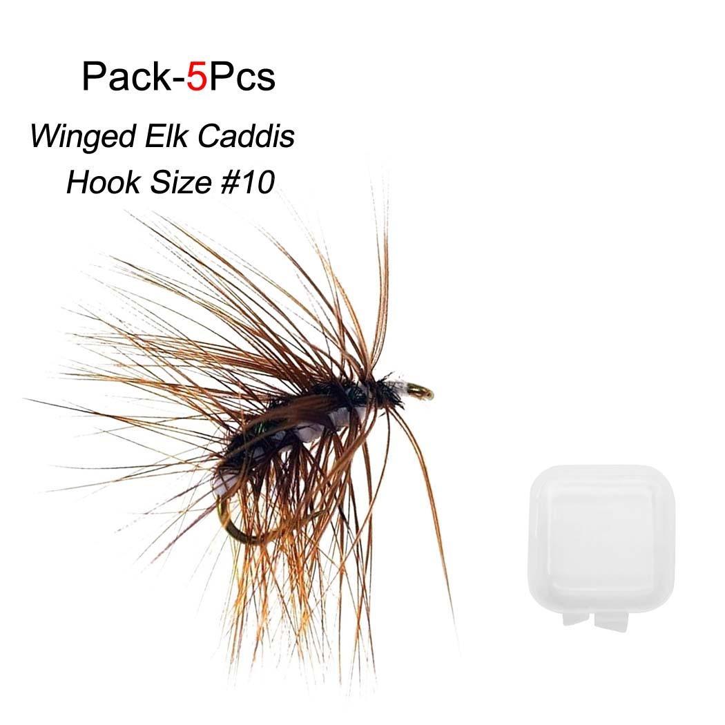 

5/10/25/шт/кор. 3 разных стиля нахлыстовая приманка для форели с крючком нахлыстовая нимфа сухие мухи рыболовные мухи приманка для насекомых 5Pcs/Style C(No Box)