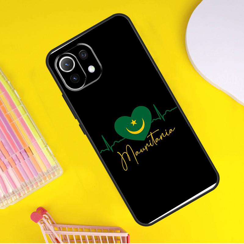 Mauritania Flag Cover For Xiaomi 14 13 Ultra 11T 12T 13T 14T Pro POCO X7 Pro X3 X5 F3 F5 F6 M6 X6 Pro Case