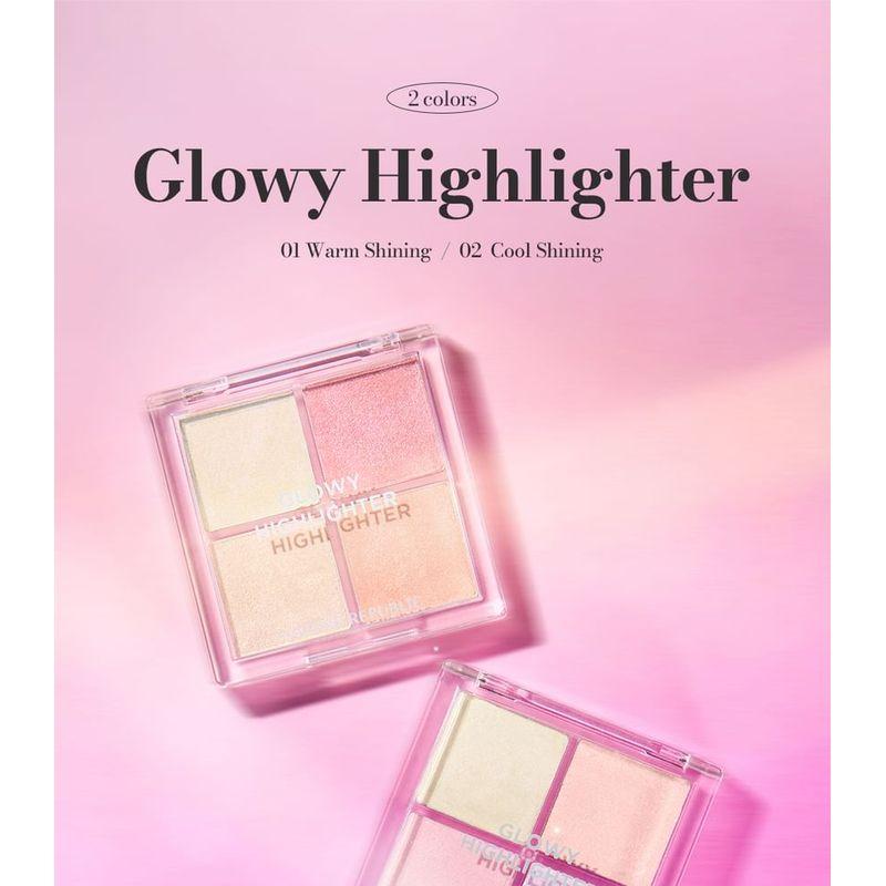 NATURE REPUBLIC - Glowy Highlighter - 2 colors