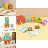 Educational Wooden Stacking Blocks Toy For Toddlers With Shape Recognition And Cognitive Development