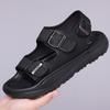 Fashion Summer Open Toe Sandals Beach Shoes for Men Lightweight New Designer Fashion Casual Non-slip Hand Large Size Sandals Male