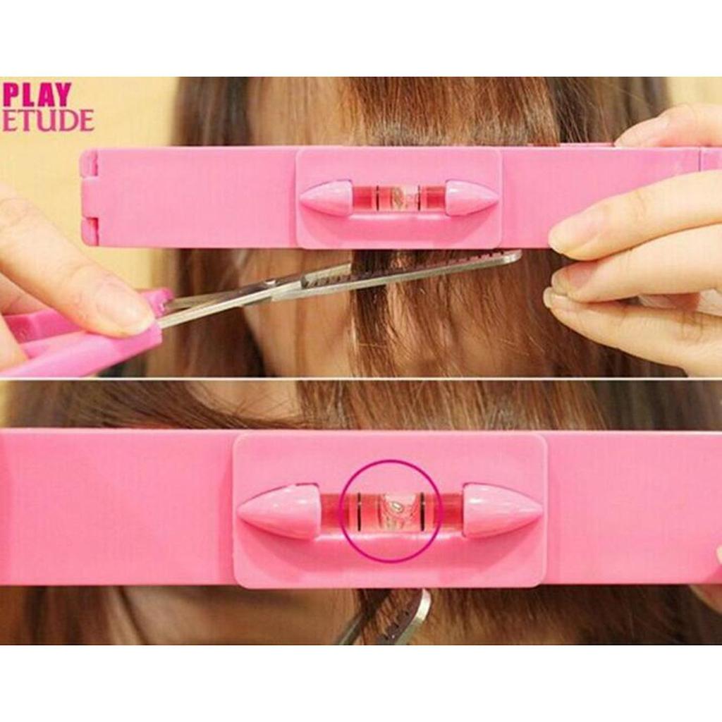 Professional Barber Tools DIY Hair Cutting Pruning Bangs Hairdressing Scissor with Ruler for Women Barber Supply