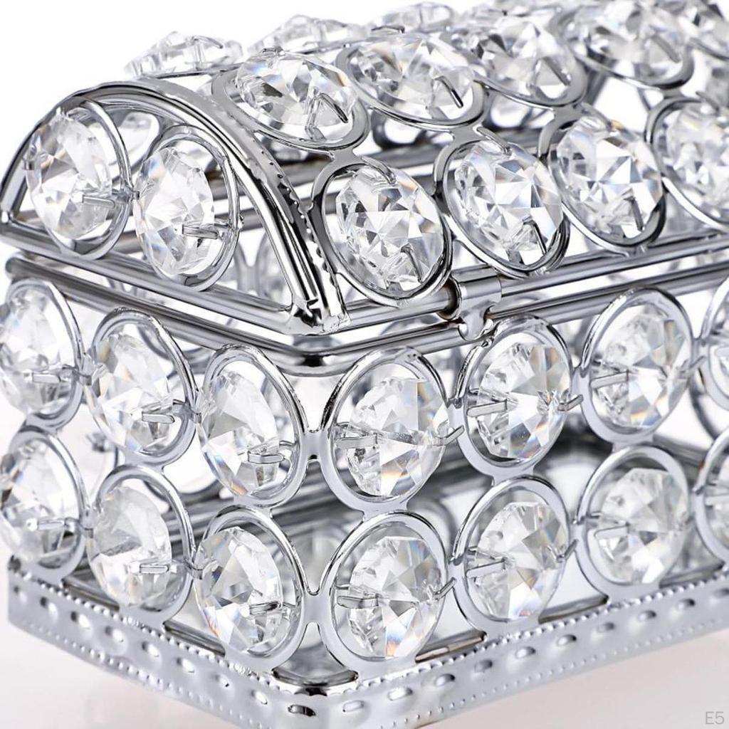 Schmuckschatulle mit Spiegel, Aufbewahrung für Andenken, Weltraumohrringe und Ringe