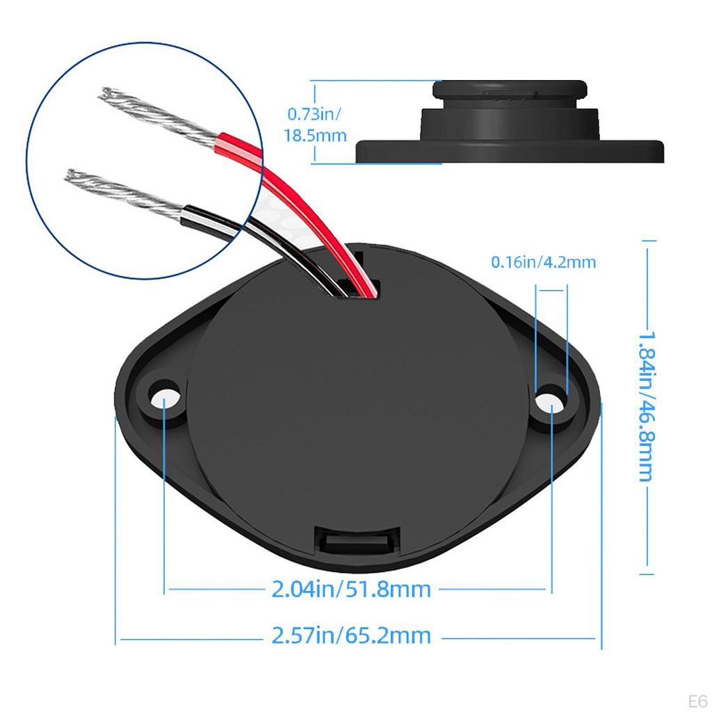 Car Charger Waterproof Replacement DIY Fast Charging for Yacht Boat RV