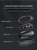 Hongqi H-Series Carbon Fiber Texture Key Case - Full Coverage for H5, HS5, H6, HS3, HS7, HQ9, EH7, H9