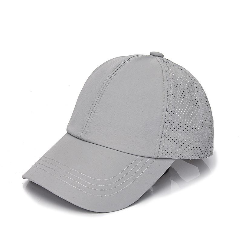 Quick-Dry Mesh Ponytail Hat: Outdoor Sports Sunshade & Sun Protection