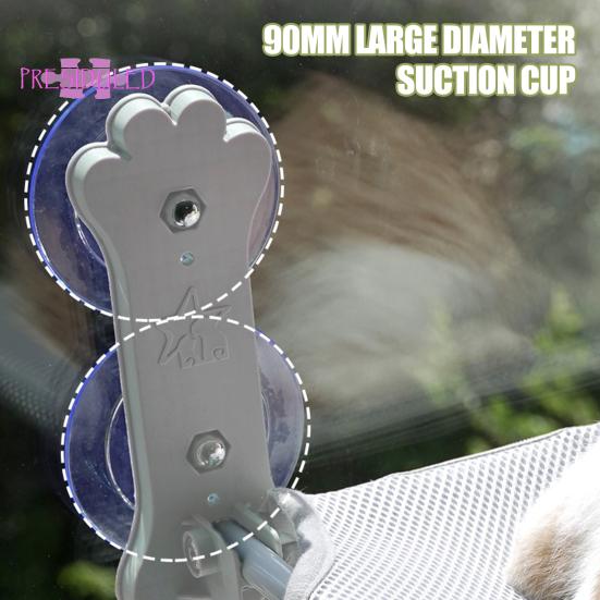 4 Pieces PVC Suction Cups Cat Window Perch Screw Cat Bed Suction Cups Maximum Weight 20 Kg Clear Sucker Pads With Screws