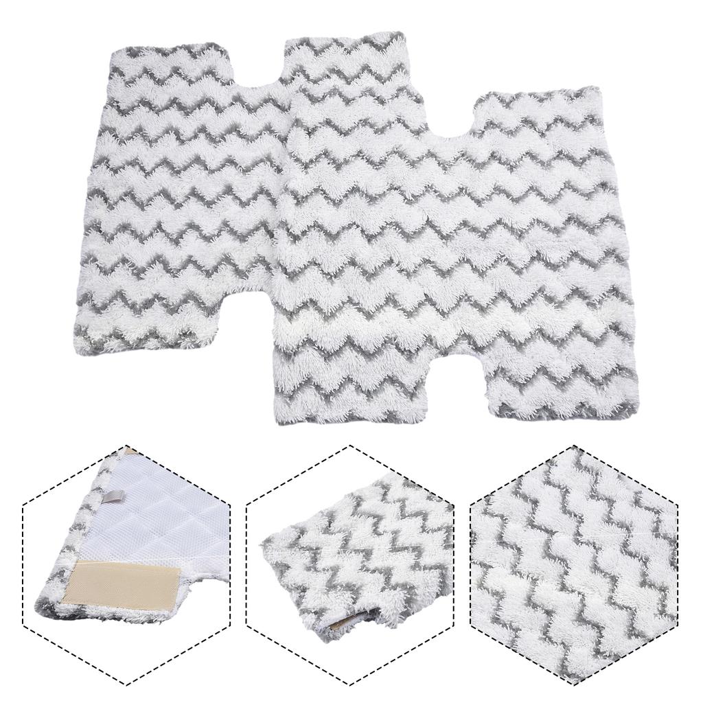 2x Replacement Rag For Shark Steam Pocket Mops S3973D S5003D S6001 S6002 S6003 3973WM S5001 S5002 Vacuum Cleaner Mop Cloth Pads