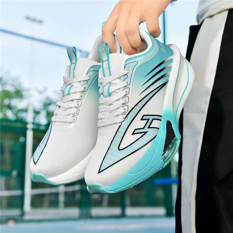 Men New Sport Sneakers Men's Carbon Plate Ultra Light Breathable Mesh Running Shoes Cosy Rebound Versatile Outdoor Running Shoes