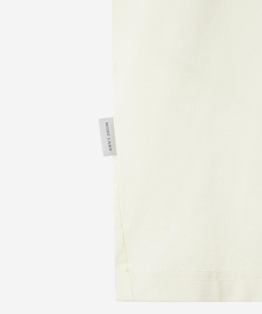 NODE LABS Dev:6 Quick Dry Short Sleeve T-Shirt_Ivory