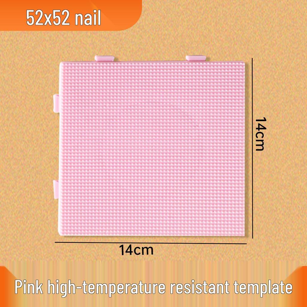 2.6mm Perler Bead Board, High-Temperature Resistant, 52x52 Peg Anti-Scald DIY Craft Tool