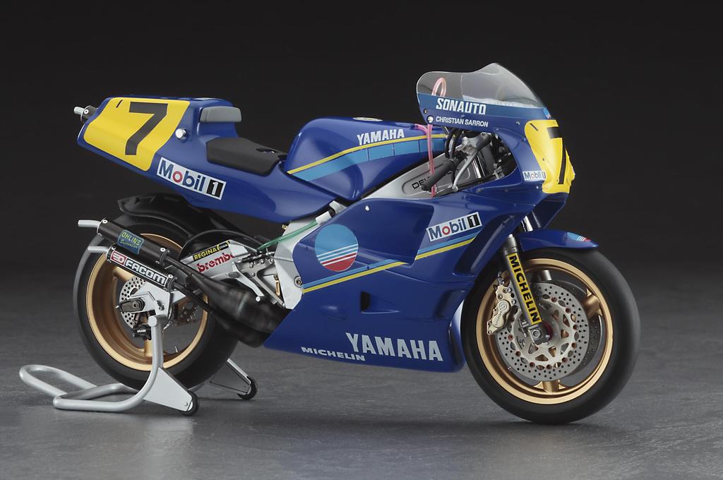 Hasegawa Scale Yamaha YZR500 Sonato Yamaha 1988 Plastic Model Kit 21752 1/12 (0W98)