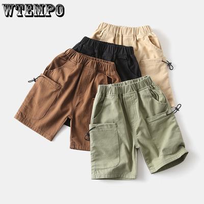 Boys' Cropped Pants Summer Clothes Children's Casual Shorts Baby's Fashionable Summer Shorts