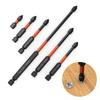High-Hardness Multifunctional Screwdriver Bit Set Strong Magnetic Anti Slip Cross Screwdriver Bitelectric Screwdriver Batch Head