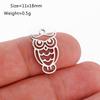 1Pc Stainless Steel Horse/Sheep/Giraffe Charms Cute Elephant Animal Pendant Diy Jewelry Making Accessory For Necklace Bracelet
