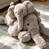 Übergroßer Grauer Liegender Elefant Plüsch Kuscheltier Niedliche Puppe Extra Groß Schlappohr Langer Rüssel Weiches Lockiges Fell Für Teenager Ganze Nacht Entspannung