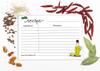 Inkdotpot Recipe Card 6x4 inch Single-Sided Recipe Design Cards Kitchen Recipe Cards Wedding-Bridal Shower-Baby Shower- Pack of
