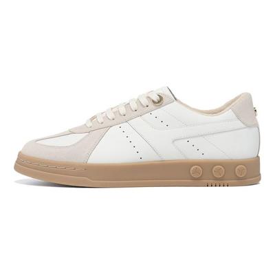 1990 Zhenrong C Non-Slip Wear-Resistant Low-Top Sneakers Women Sneakers White Gray ALHS036-1
