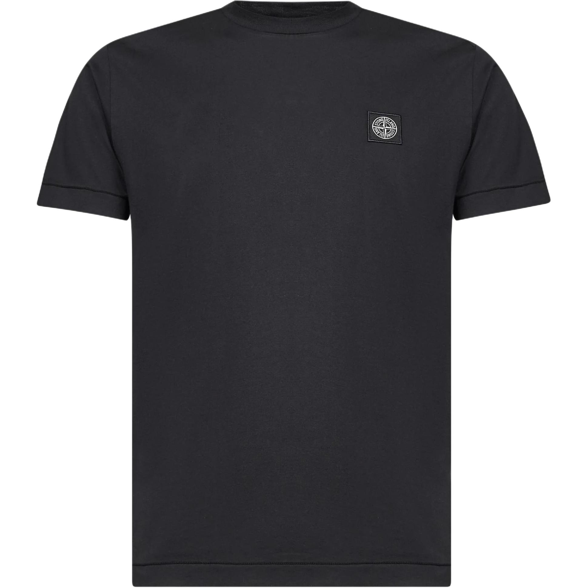 STONE ISLAND Приталенная футболка с логотипом Мужские топы L1S152100027S0013V0029 L