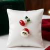 Lightweight Holiday Earrings 1 Pair Christmas Stud for Women Cute Enamel Santa Theme Jewelry Claus And Reindeer Earrings Gifts Xmas Party