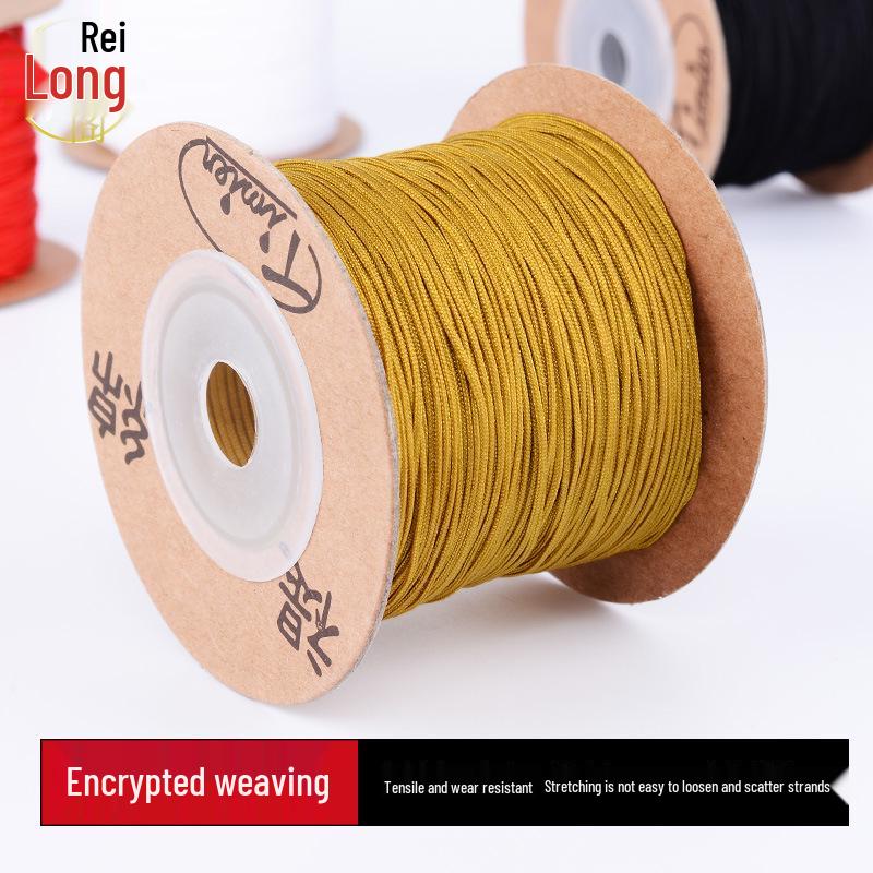 Taiwanisches Strickgarn Nr.. 71-72: Jade DIY Schmuck, Chinesischer Knoten, Wenwan, Buddhistische Perlen, Armband Rote Schnur.