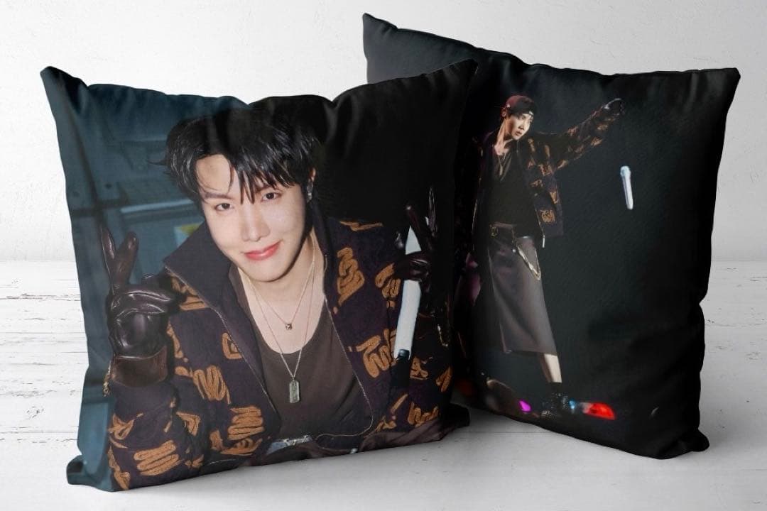 [USED] BTS Cushion Cover J-HOPE Hoseok