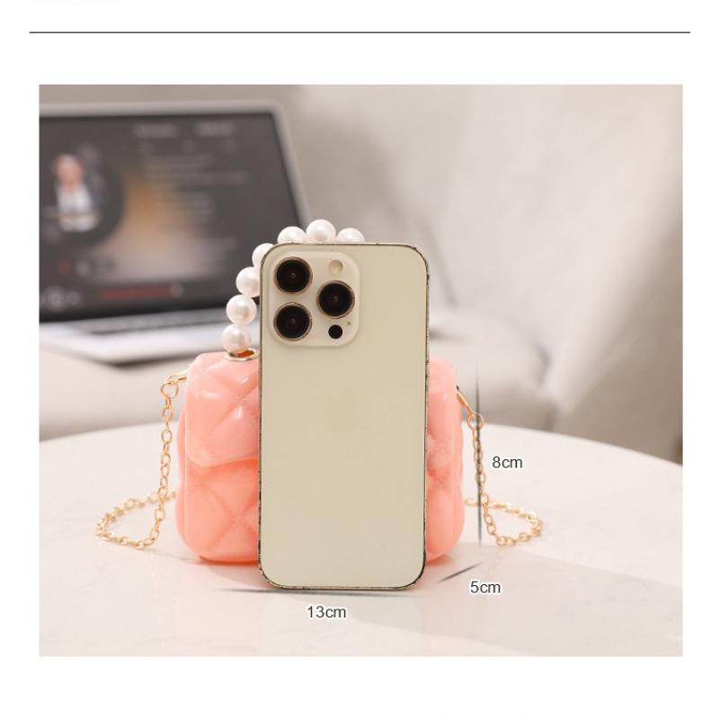 Small Jelly Bag Ladies Handbags Bag Pearl Handbag Jelly Bag Women's Handbag Crossbody Bag